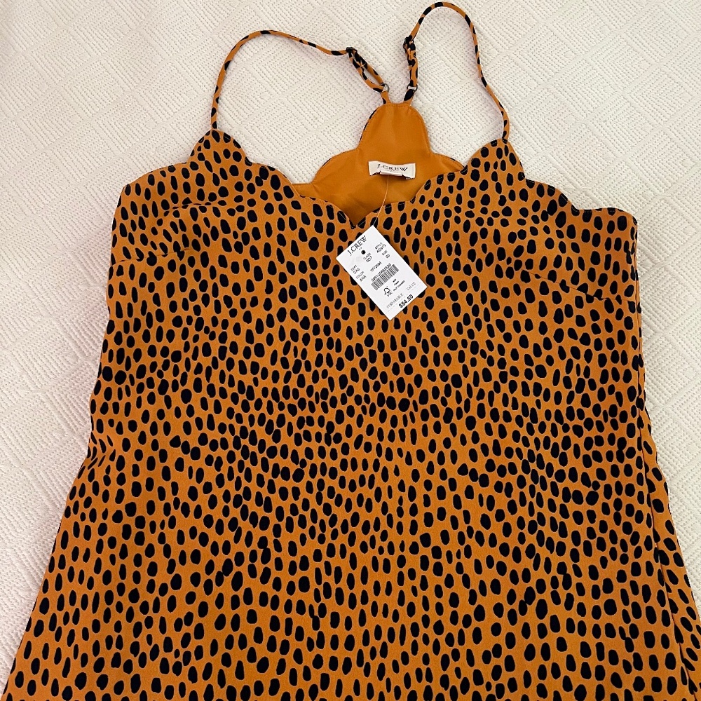 J Crew Scalloped Tank